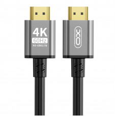 Кабель XO HDMI-HDMI V.2.0, 5 м Tranish (GB017B-HDMI.tranish)