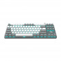Клавіатура Aula Mechanical F3287 Grey/White Keycap KRGD Blue (6948391240954)