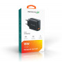 Мережевий зарядний пристрій Grand-X Quick Charge 3.0 (1xUSB 1.5-3A) Black (CH-550B)
