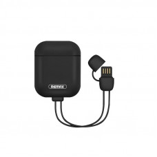 Чохол Remax RC-A6 Airpod charger для Apple AirPods Black (6954851232346) Чохол Remax RC-A6 Airpod charger для Apple AirPods Black (6954851232346)