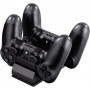 Зарядний пристрій Hama Dual Charger для геймпадів Sony DualShock 4 Black (00115480)