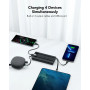 Універсальна мобільна батарея Veger C10 10000mAh, Black (1283126526848)