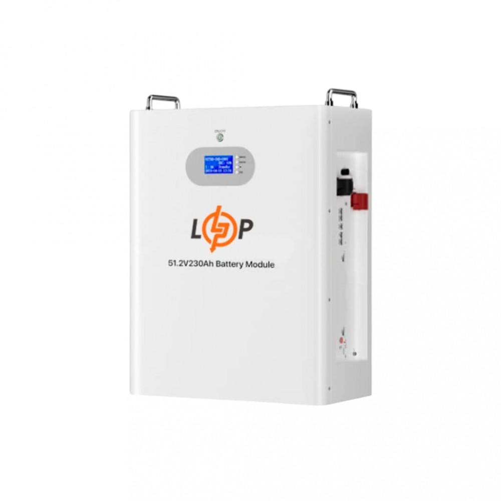 Акумуляторна батарея LogicPower 51.2V 230 AH (11776 Wh) (Smart BMS 200A) с LCD AB RS485/CAN LiFePO4