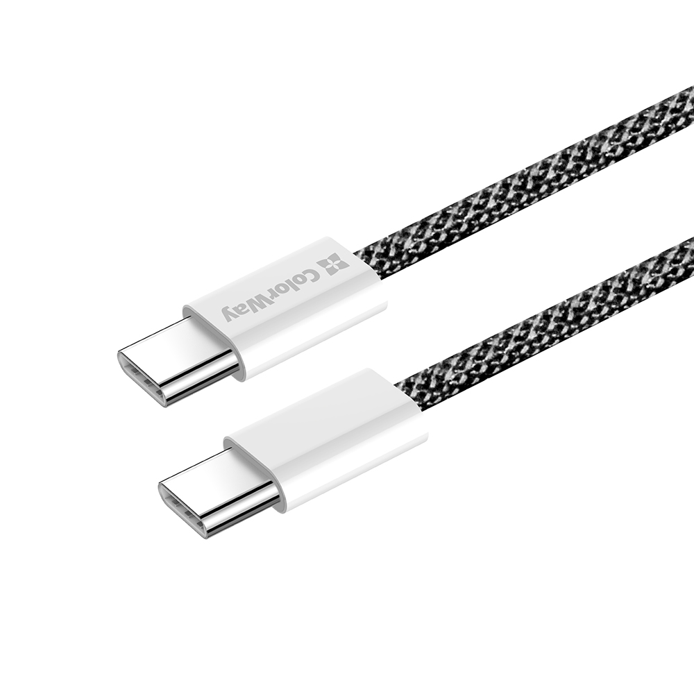 Кабель ColorWay USB Type-C - USB Type-C (M/M), 3.0 А, 2 м, Black (CW-CBPDCC068-BK)