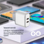 Мережевий зарядний пристрій ColorWay Power Delivery Port PPS USB (Type-C PD + Type-C PD) (40W) White (CW-CHS048PD-WT)