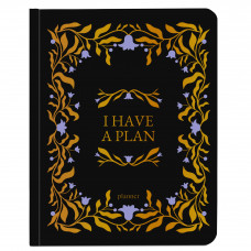 Планер Orner I have a plan, чорний з плетінням (orner-2736)