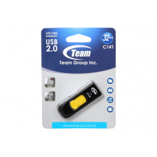 Флеш-накопичувач USB 32Gb Team C141 Yellow (TC14132GY01) Флеш-накопичувач USB 32Gb Team C141 Yellow (TC14132GY01)
