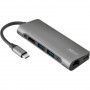 USB-хаб Trust Dalyx Aluminium USB Type-C 7-в-1 (23775)