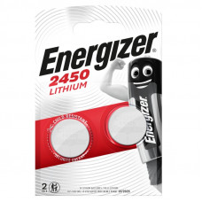 Батарейка Energizer 2450 Lithium, CR2450 BL 2шт