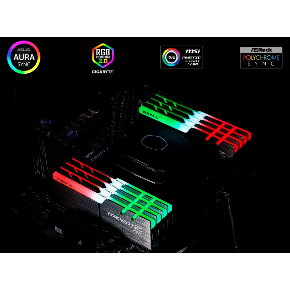 Модуль пам`ятi DDR4 2x16GB/3600 G.Skill Trident Z RGB (F4-3600C18D-32GTZR)