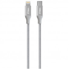 Кабель Ttec AlumiCable USB Type-C - Lightning (M/M), 1.5 м, Silver (2DK41G)