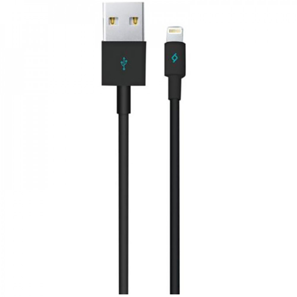 Кабель Ttec USB - Lightning (M/M), 1 м, Black (2DK7508S)