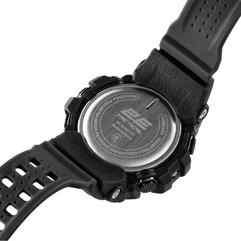 Тактичний годинник 2E Armor GT Black (2E-TCW20BK)