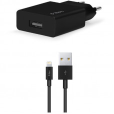 Мережевий зарядний пристрій Ttec SmartCharger USB 2.1А Black (2SCS20LS) + кабель Lightning Мережевий зарядний пристрій Ttec SmartCharger USB 2.1А Black (2SCS20LS) + кабель Lightning