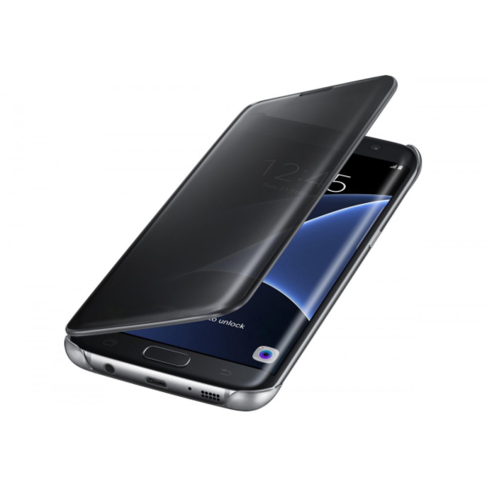 Чохол-книжка Samsung Clear View Cover для Samsung Galaxy S7 Edge SM-G935 Black (EF-ZG935CBEGRU)