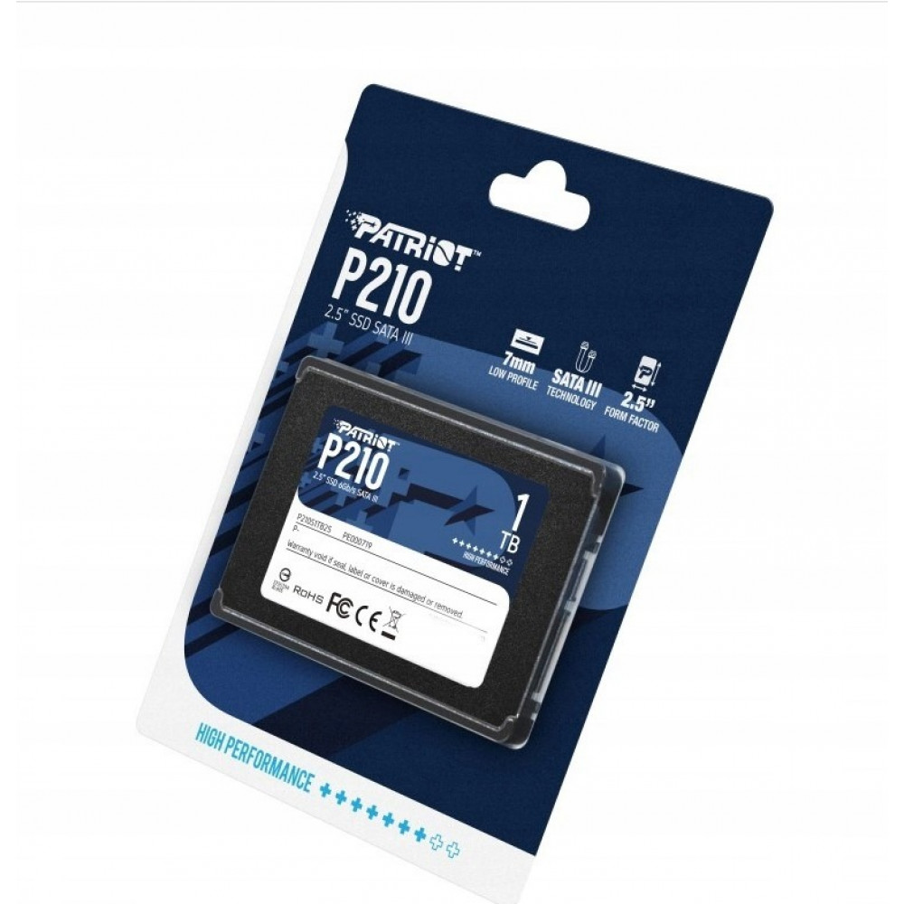 Накопичувач SSD 1TB Patriot P210 2.5
