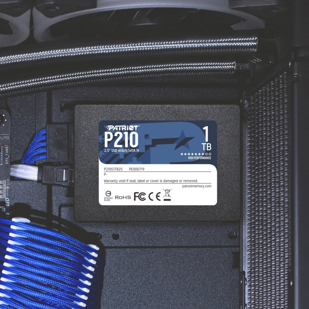 Накопичувач SSD 1TB Patriot P210 2.5