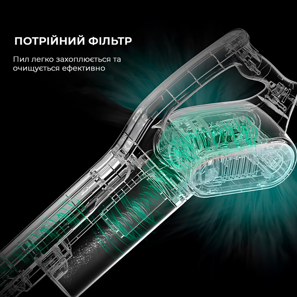 Пилосос Deerma Stick Vacuum Cleaner Cord White (DX700)_