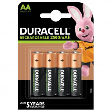 Акумулятор Duracell DX1500 Ni-MH AA/HR06 2500 mAh BL 4шт