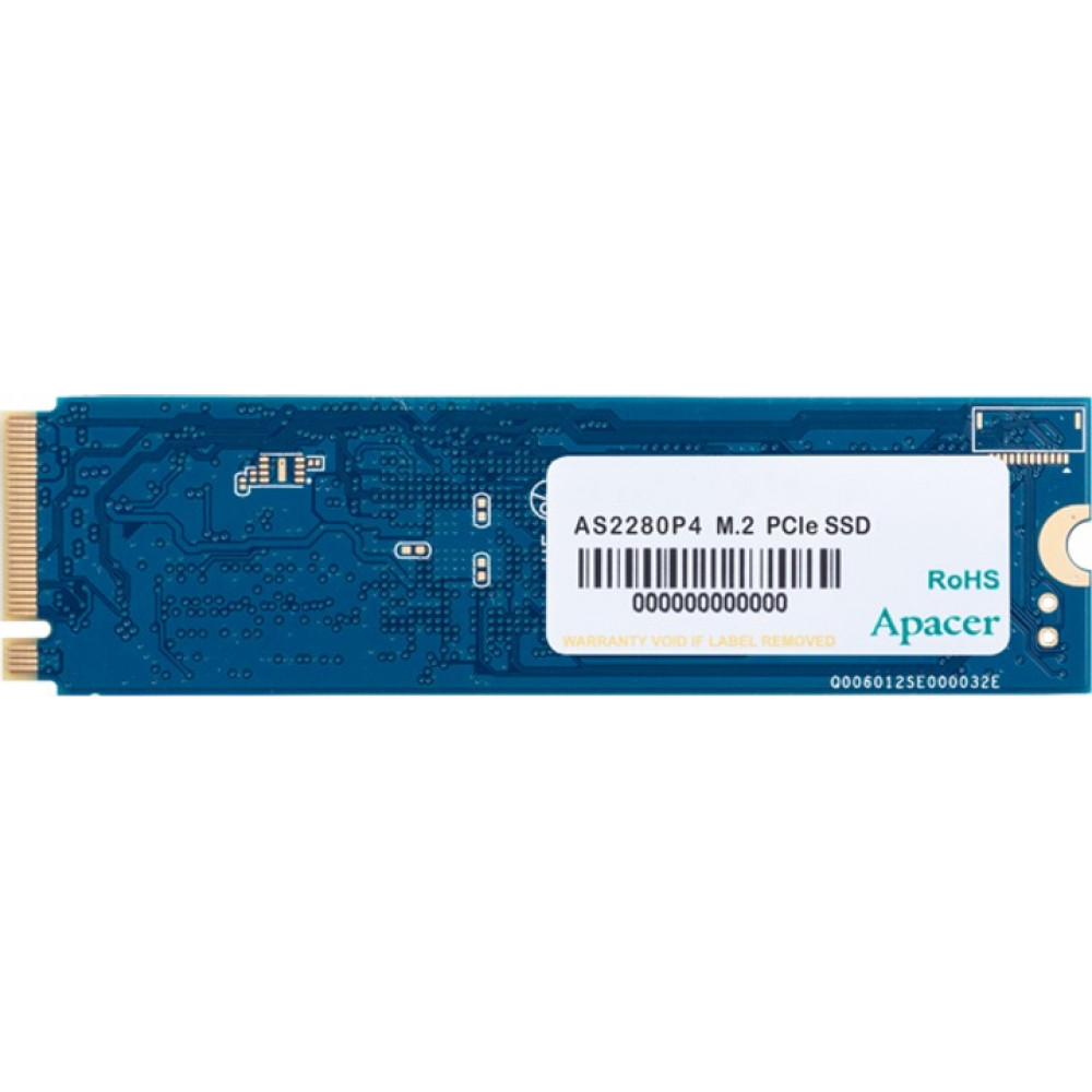 Накопичувач SSD  256GB Apacer AS2280P4 M.2 2280 PCIe 3.0 x4 3D TLC (AP256GAS2280P4-1)