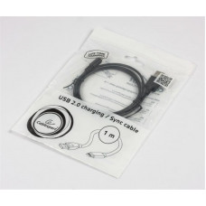Кабель Cablexpert USB - Lightning (M/M), 1 м, Black (CC-USB2-AMLM-1M)