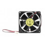 Вентилятор Gembird FANPS; 80х80х25мм, 2-pin, чорний