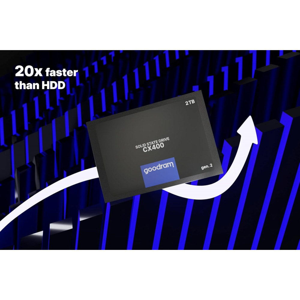 Накопичувач SSD  128GB Goodram CX400 Gen.2 2.5