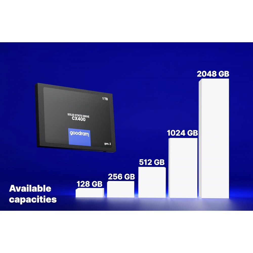 Накопичувач SSD  128GB Goodram CX400 Gen.2 2.5