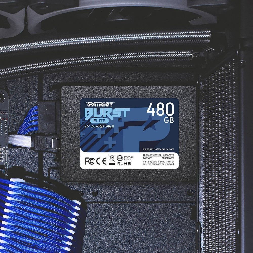 Накопичувач SSD  480GB Patriot Burst Elite 2.5