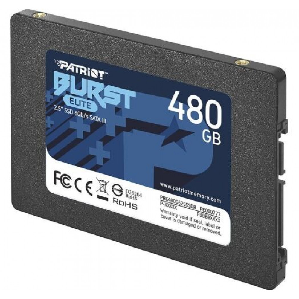 Накопичувач SSD  480GB Patriot Burst Elite 2.5