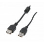 Кабель Maxxter (UF-AMAF-6) USB 2.0 AM - USB 2.0 AF, 1.8м, феритовий фільтр