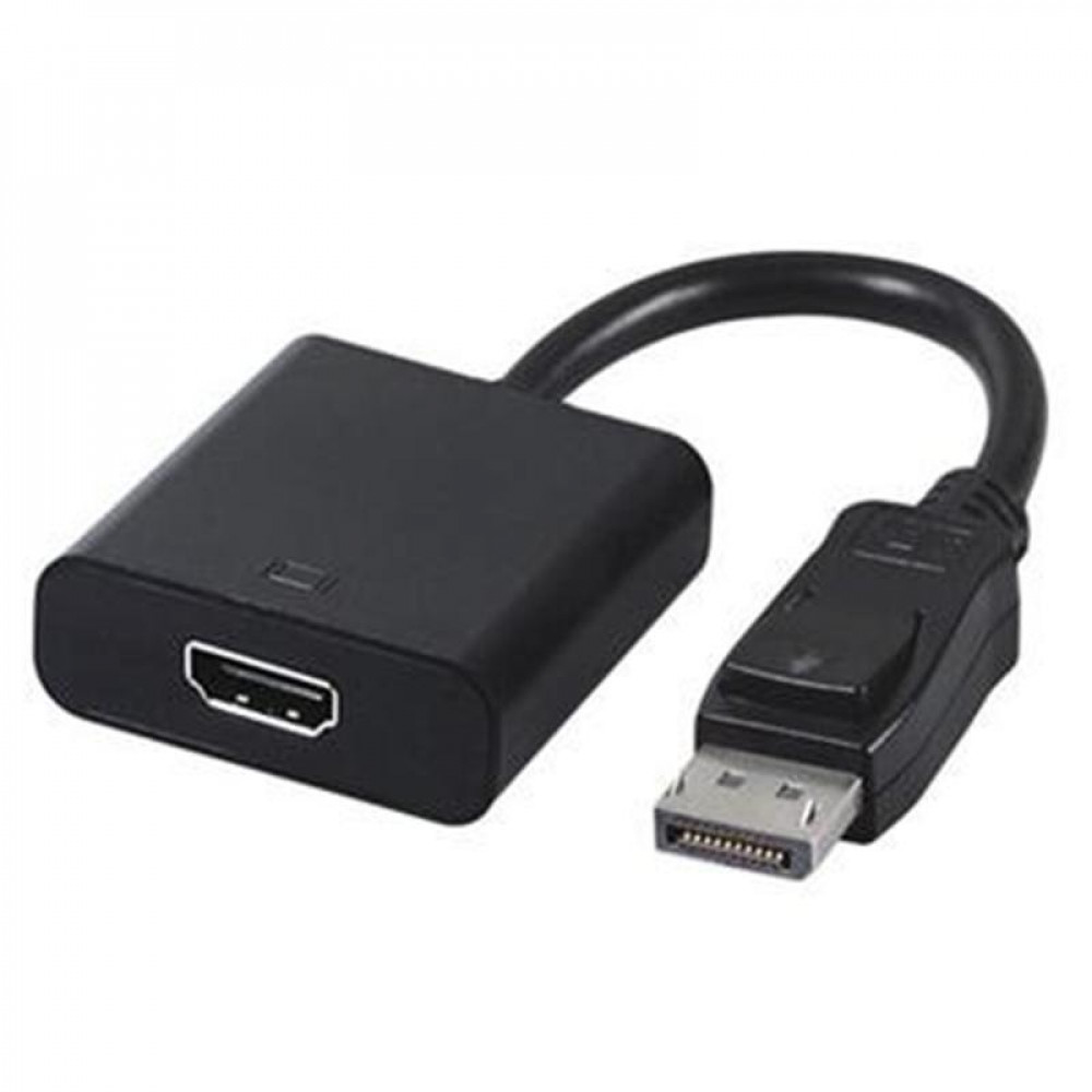 Адаптер Cablexpert DisplayPort - HDMI, 0.1 м (A-DPM-HDMIF-002)