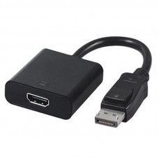 Адаптер Cablexpert DisplayPort - HDMI, 0.1 м (A-DPM-HDMIF-002)