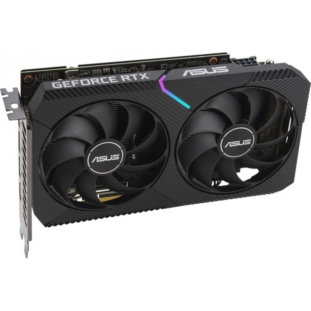 Відеокарта GF RTX 3060 12GB GDDR6 Dual OC V2 Asus (DUAL-RTX3060-O12G-V2) (LHR)