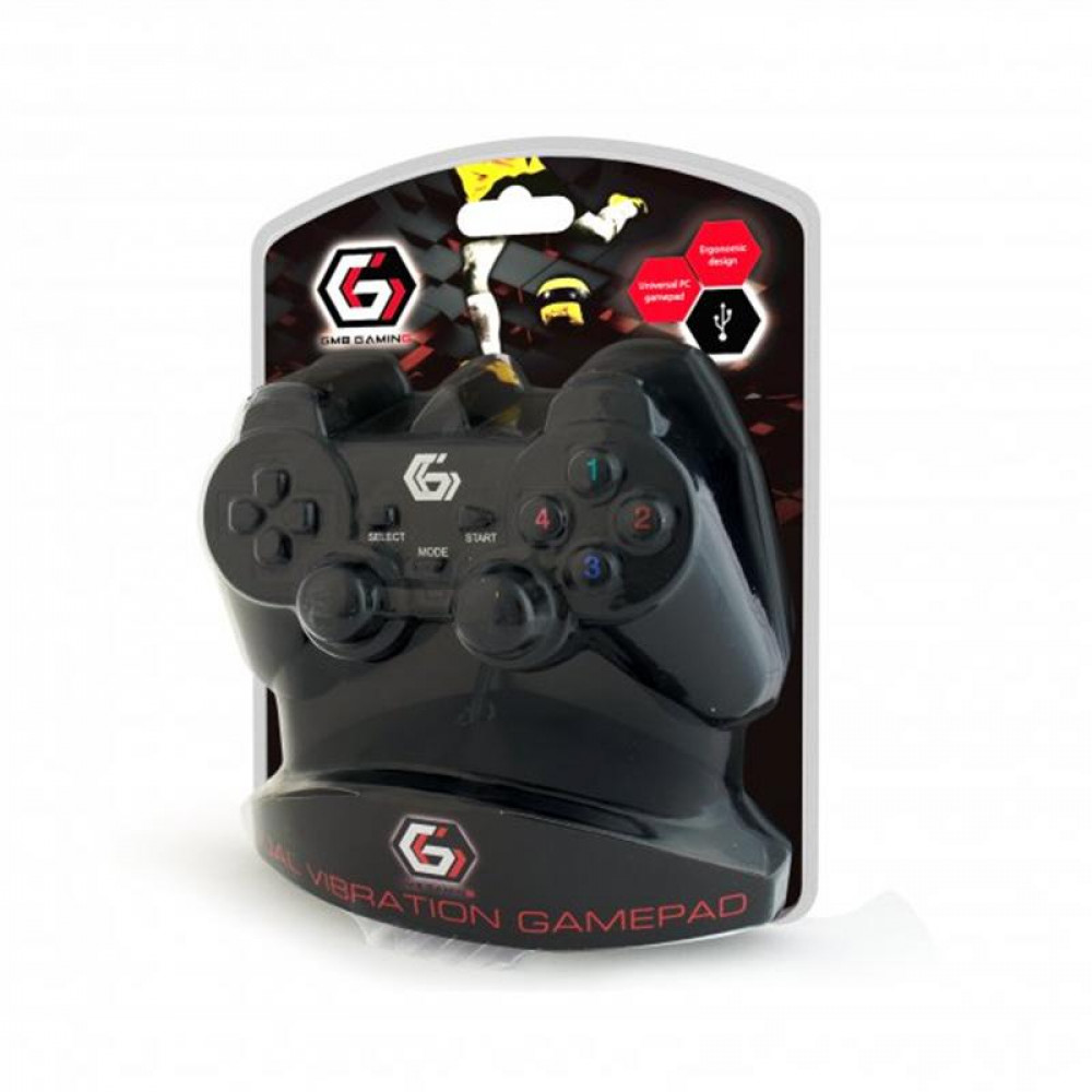 Геймпад Gembird JPD-UDV-01 Black USB