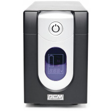 Джерело безперебійного живлення Powercom IMD-2000AP, Lin.int., AVR, 6 х IEC, LCD, USB, метал (00210139)