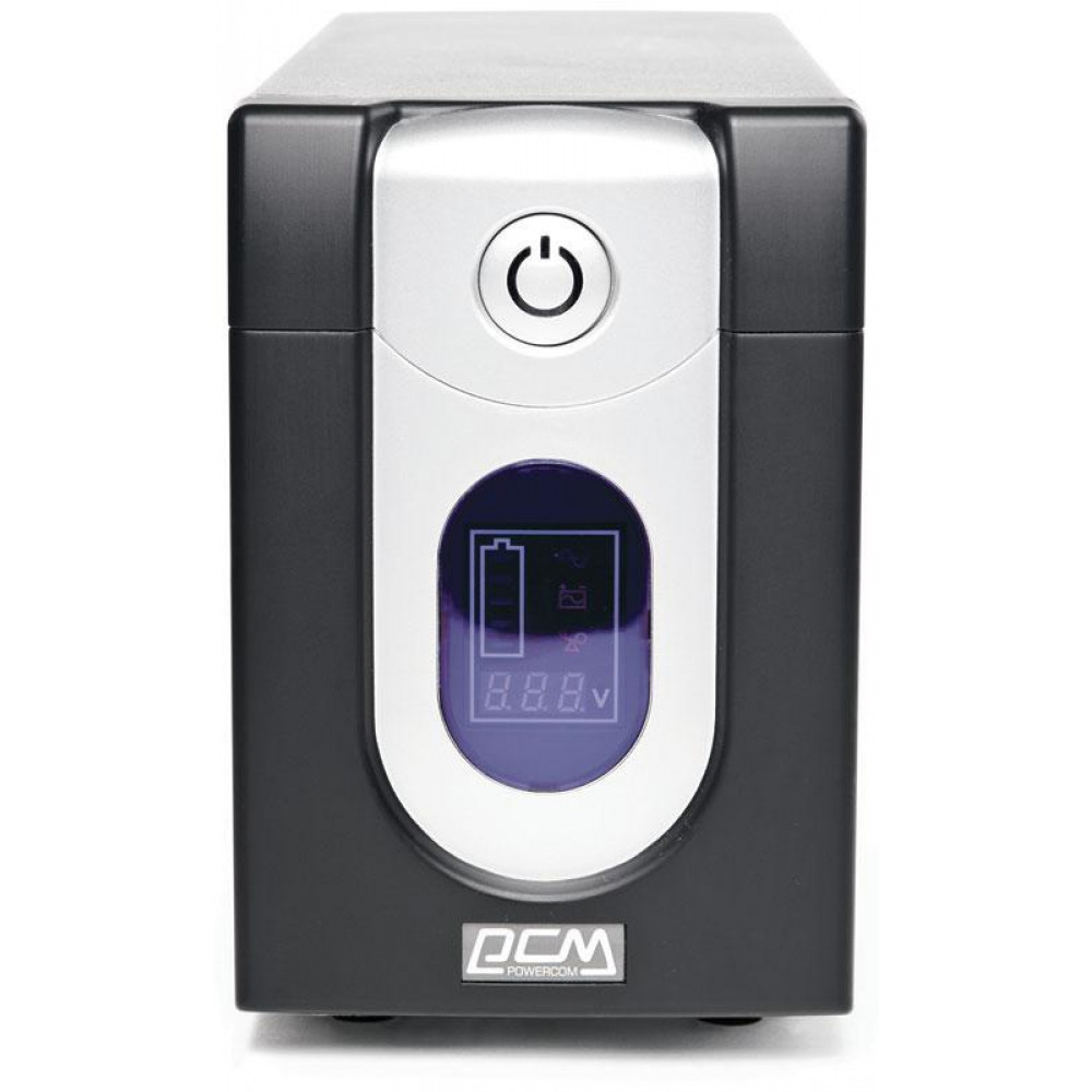 Джерело безперебійного живлення Powercom IMD-3000AP LCD, Lin.int., AVR, 6 x IEC, USB, LCD, метал (00210186)