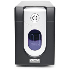 Джерело безперебійного живлення Powercom IMD-3000AP LCD, Lin.int., AVR, 6 x IEC, USB, LCD, метал (00210186)