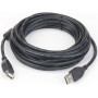 Кабель Cablexpert CCF-USB2-AMAF-6 подовжувач USB 2.0 AM/AF 1,8 м, феритовий фільтр Кабель Cablexpert CCF-USB2-AMAF-6 подовжувач USB 2.0 AM/AF 1,8 м, феритовий фільтр