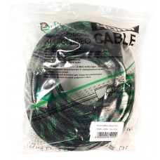Кабель PowerPlant (KD00AS1293) HDMI-HDMI v2.0, 10м, Double ferrites, Black