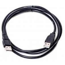 Кабель PowerPlant (KD00AS1214) USB2.0(AM)-USB2.0(AM), 1.5м, Black