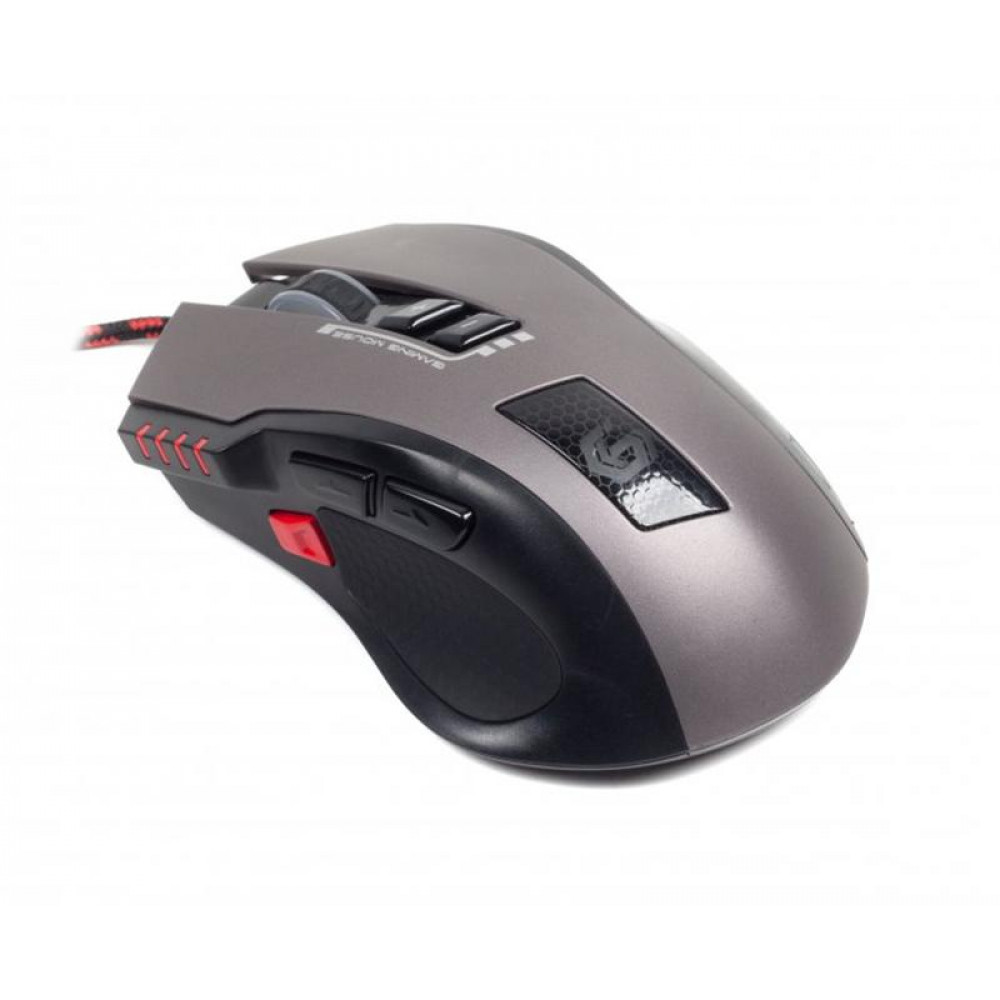 Миша Gembird MUSG-004 Black, Grey USB