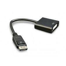 Адаптер Cablexpert DisplayPort - DVI (M/F), 0.1 м, Black (A-DPM-DVIF-002)