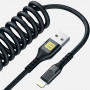 Кабель Luxe Cube Dynamic USB - Lightning (M/M), 1.5 м, Black (4446689101557)