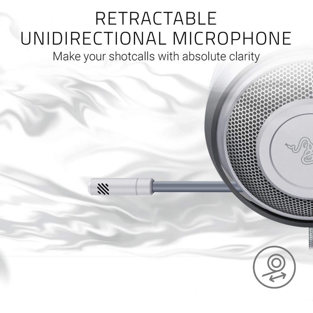 Гарнітура Razer Kraken Multi Platform Mercury Edition (RZ04-02830400-R3M1)