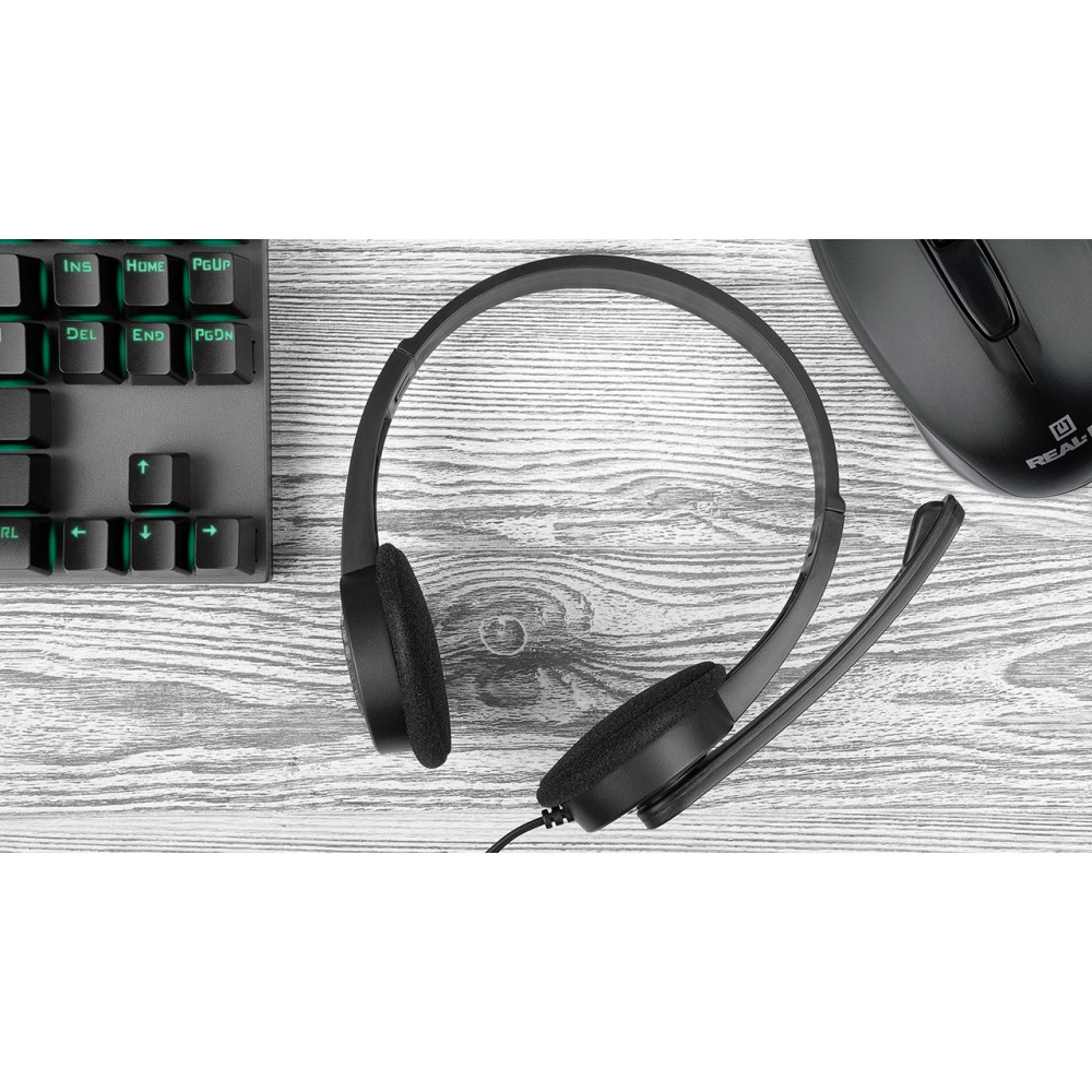 Гарнітура REAL-EL GD-012 Black