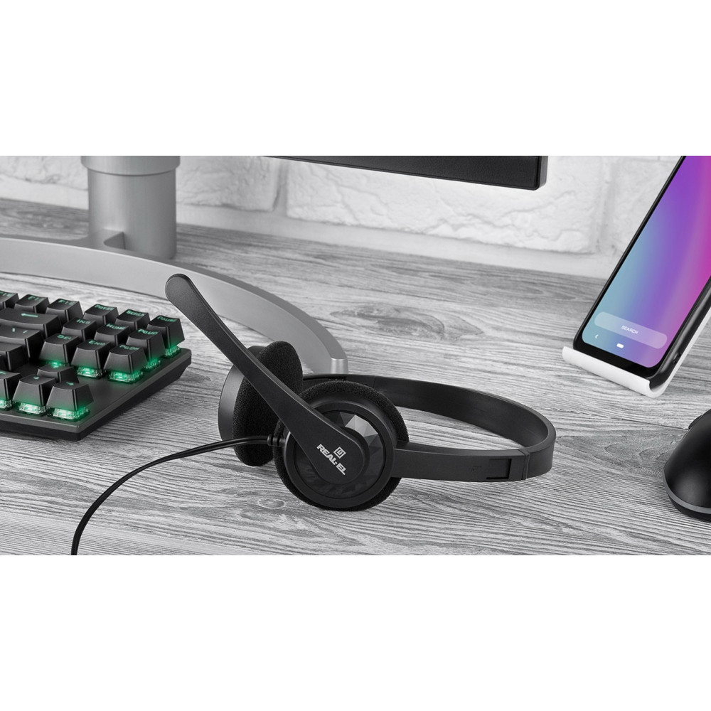 Гарнітура REAL-EL GD-012 Black