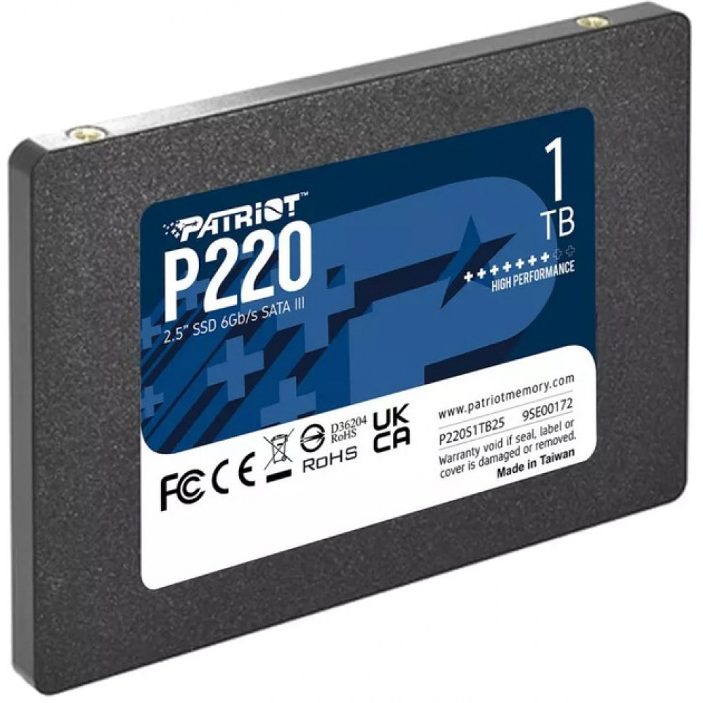 Накопичувач SSD 1TB Patriot P220 2.5