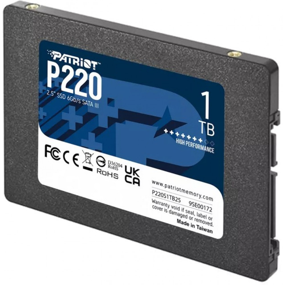 Накопичувач SSD 1TB Patriot P220 2.5