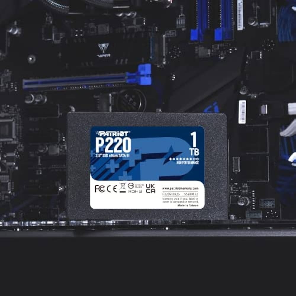 Накопичувач SSD 1TB Patriot P220 2.5